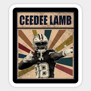 Dallas Cowboys Ceedee Lamb Sticker